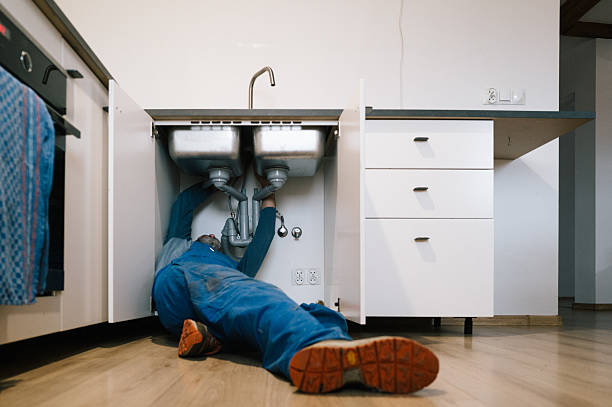 Professional Drain Cleaning technician working in Fairchild Air Force Base, WA